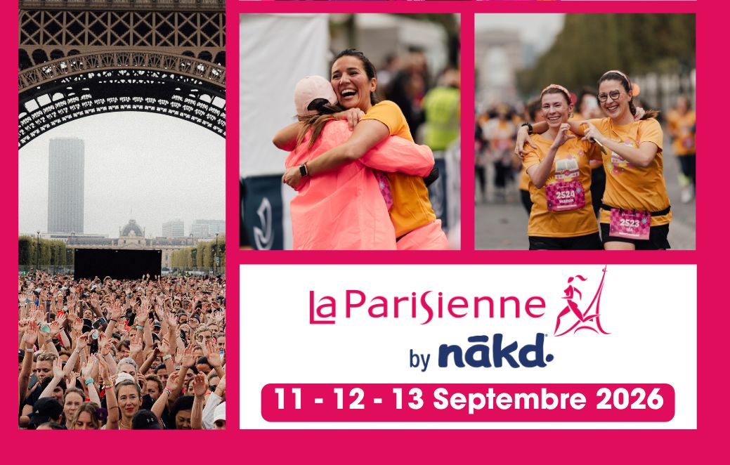 2 dossards pour La Parisienne by nākd 2026