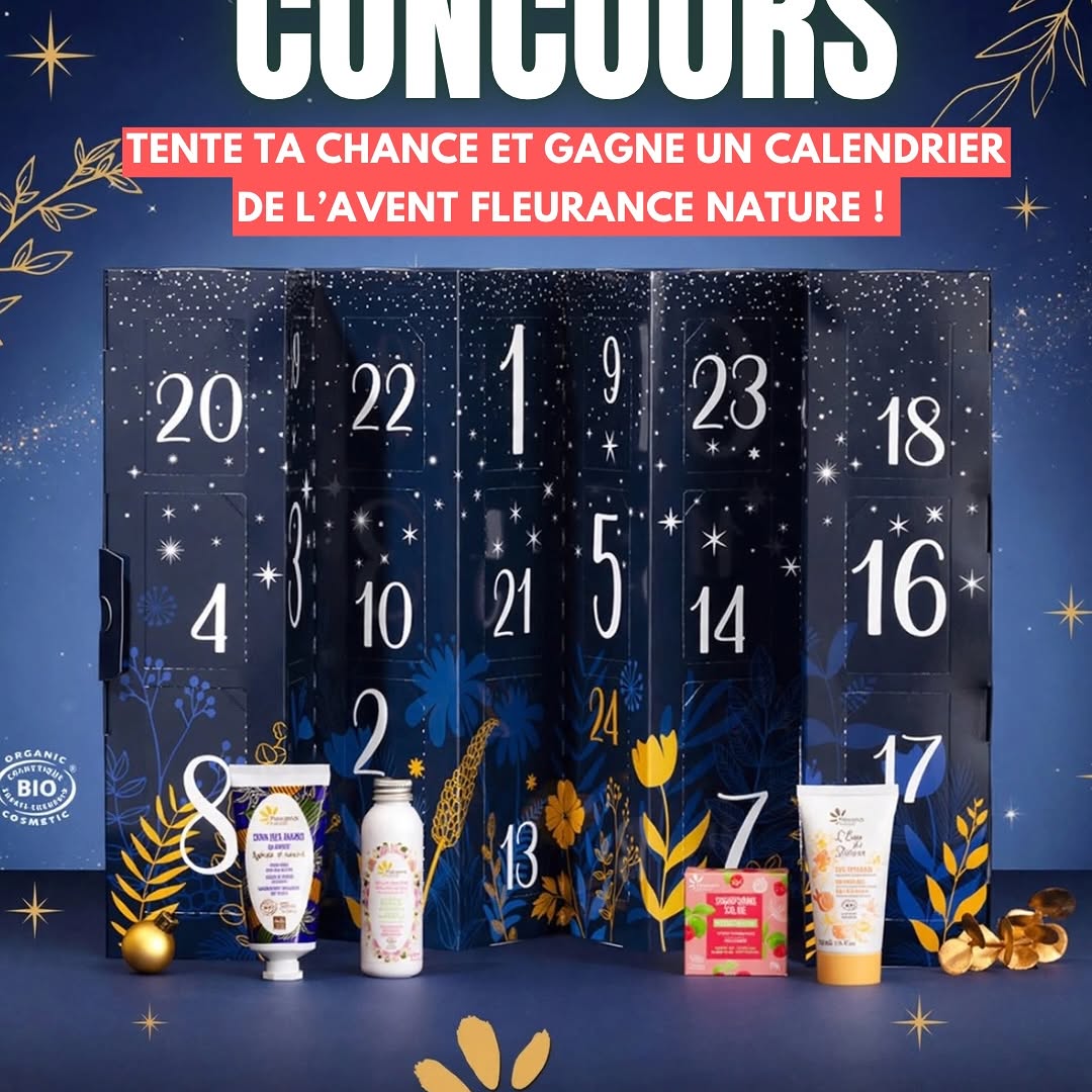 Calendrier de l’Avent 100% naturel & bio