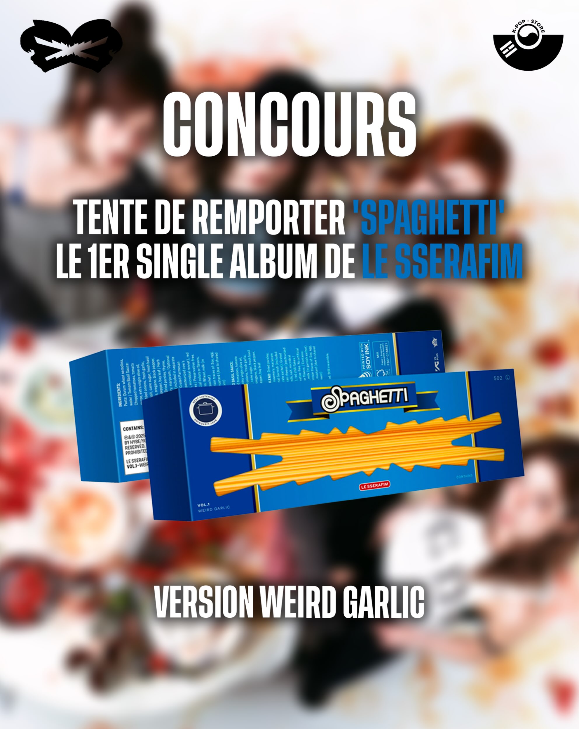 Single Album ‘SPAGHETTI’ version [WEIRD GARLIC]
