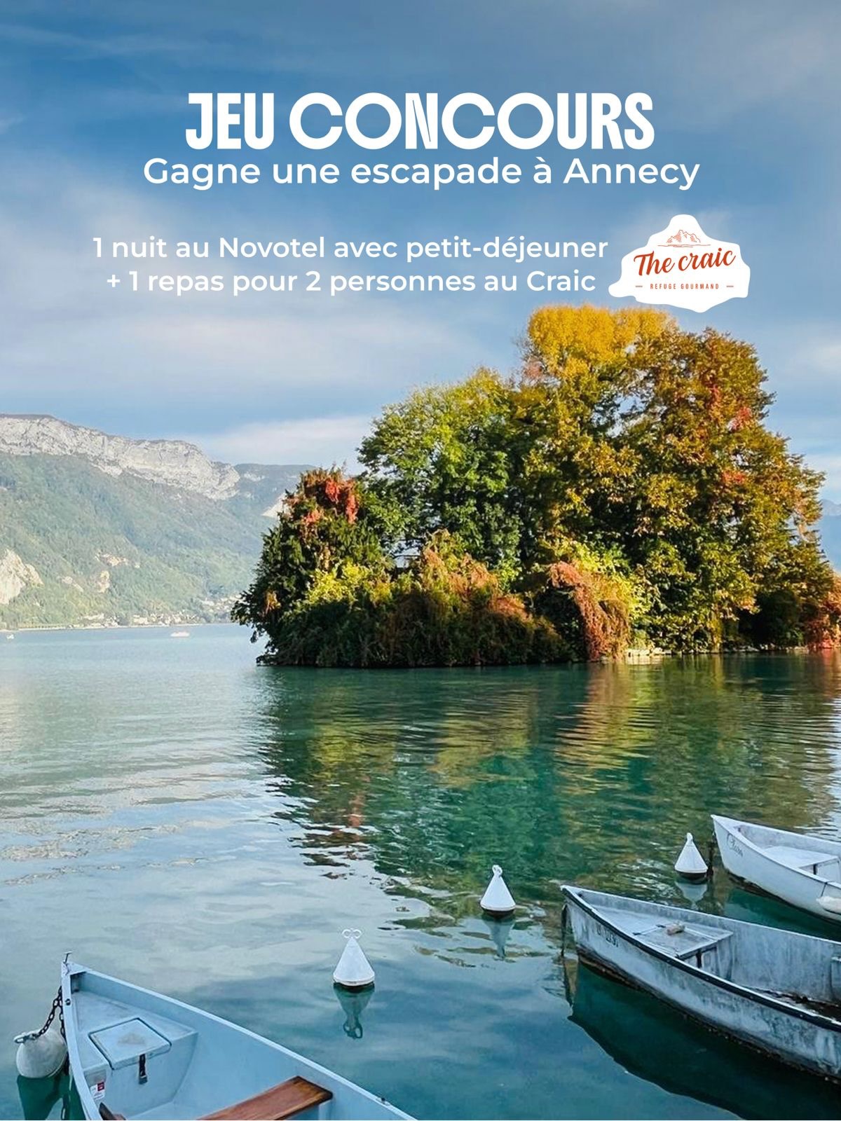 1 nuit pour 2 personnes au Novotel Annecy
