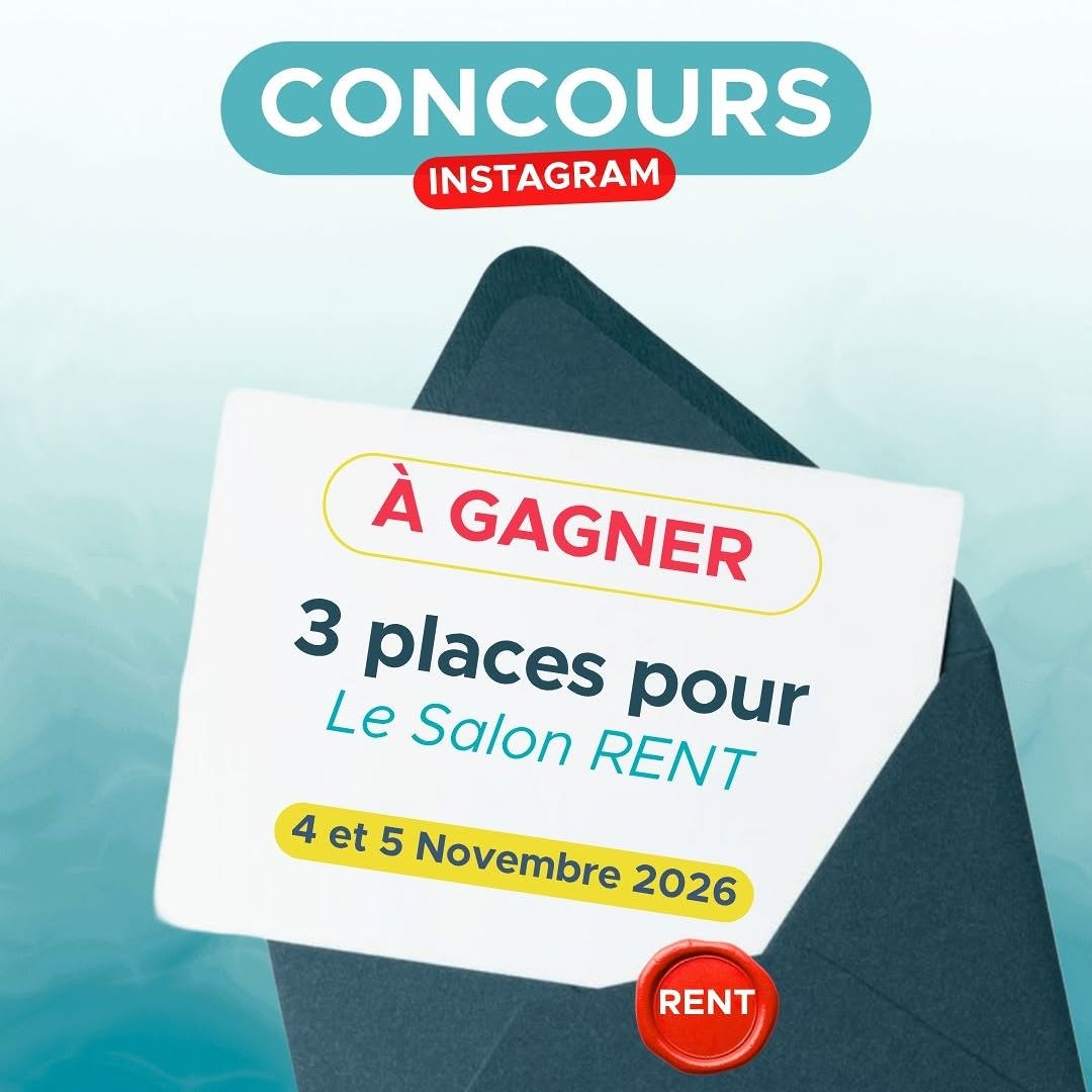 3 places pour le Salon RENT