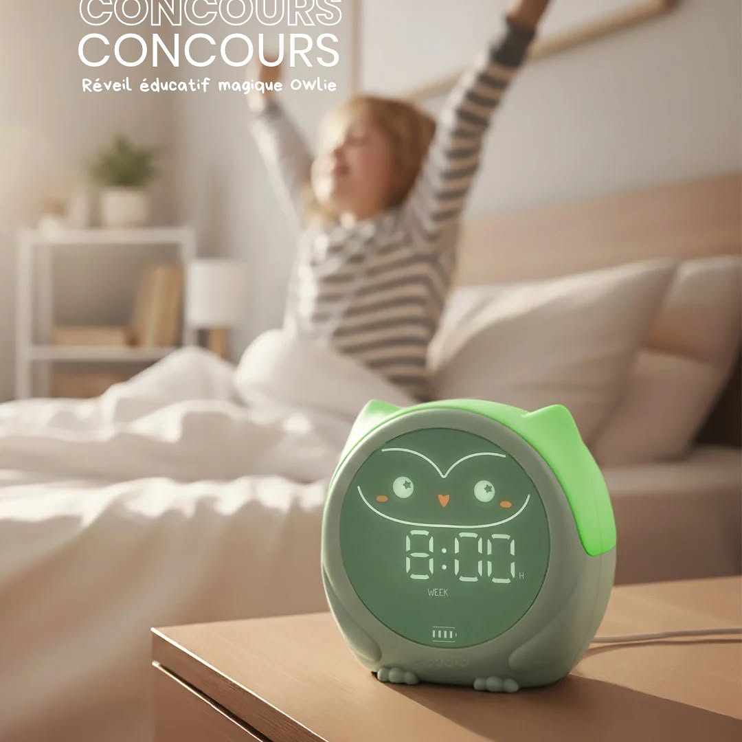 Owlie - Le réveil éducatif magique