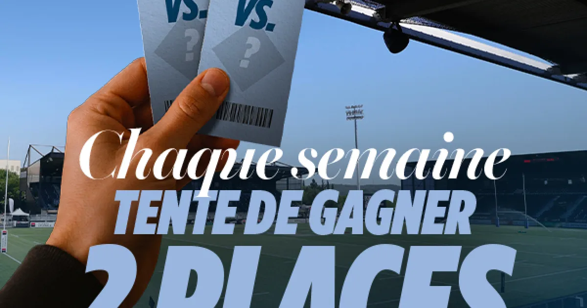 2 places pour le match de PRO D2