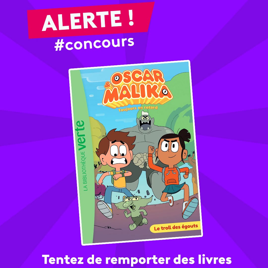 livres Oscar et Malika