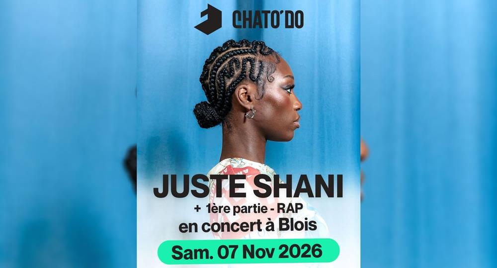 places pour le concert de Juste Shani