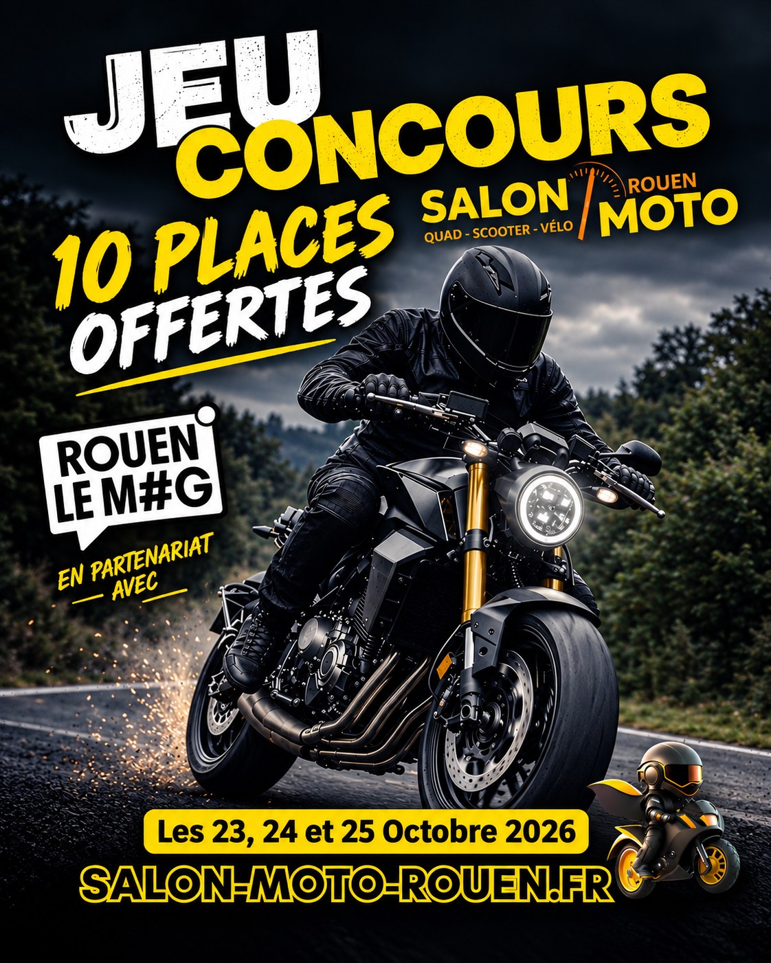 10 places