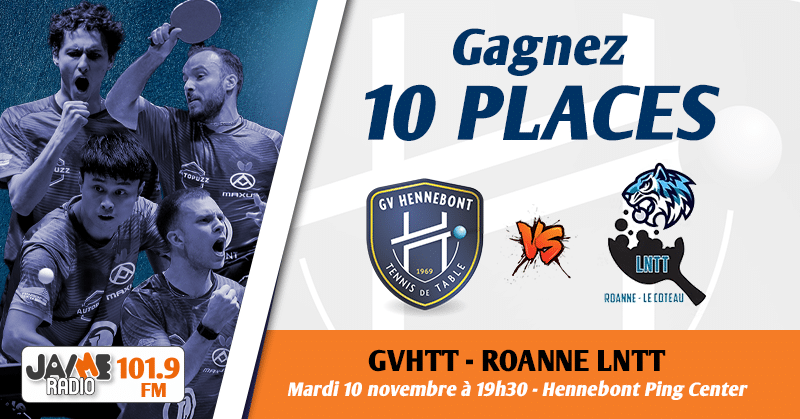 vos places pour la rencontre