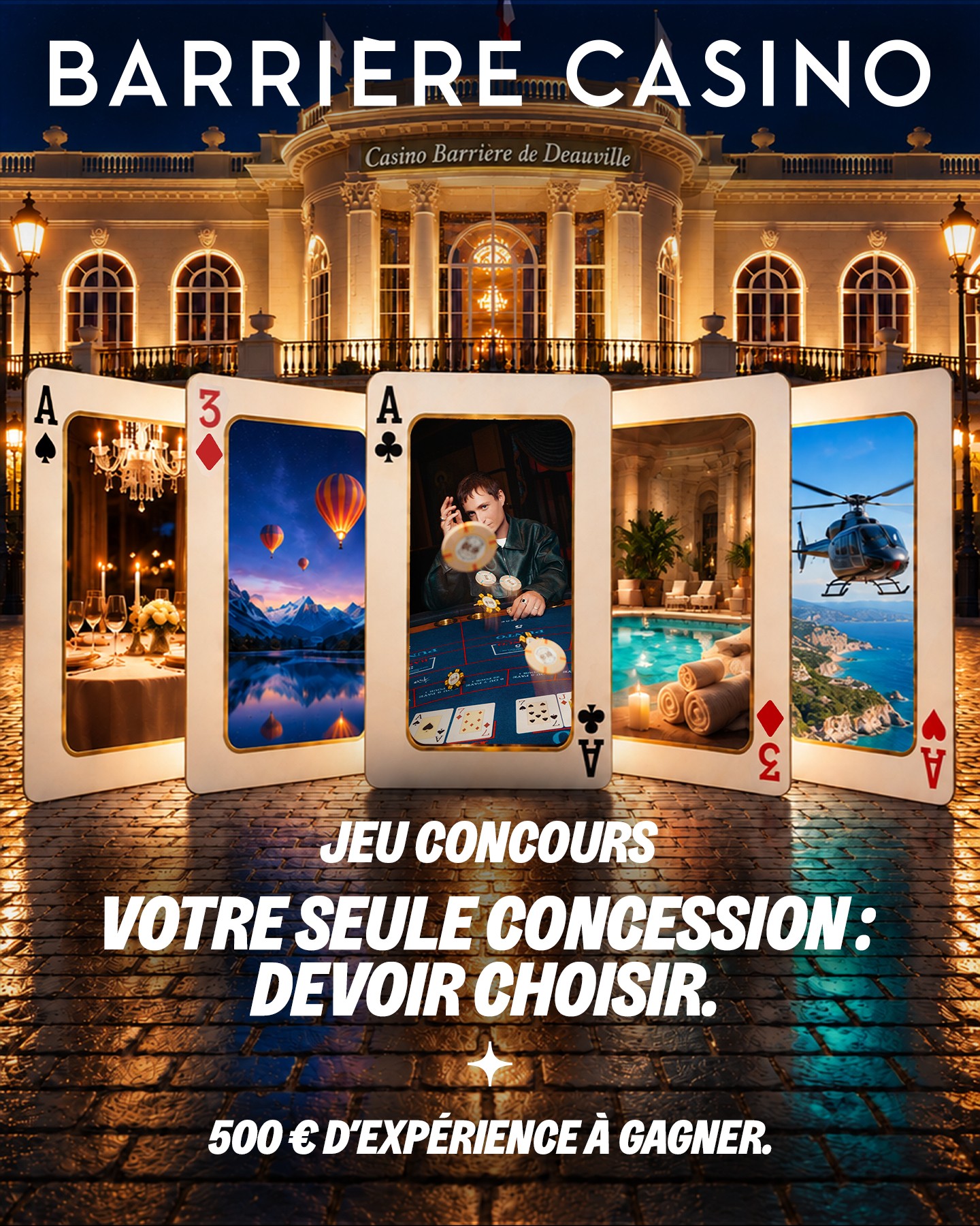 500 € d'expérience à vivre